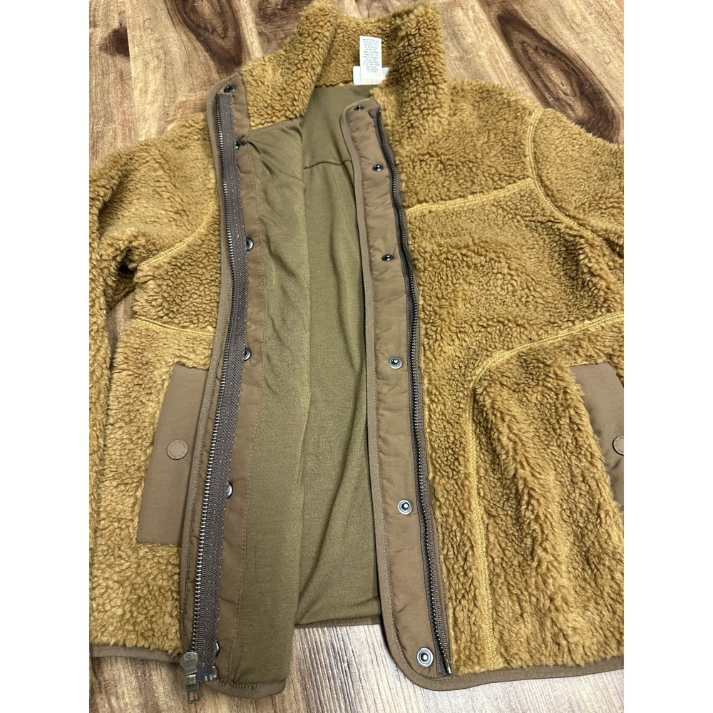 LL Bean Women's Bean's Sherpa Fleece Jacket XXS Petite - Picture 2 of 8